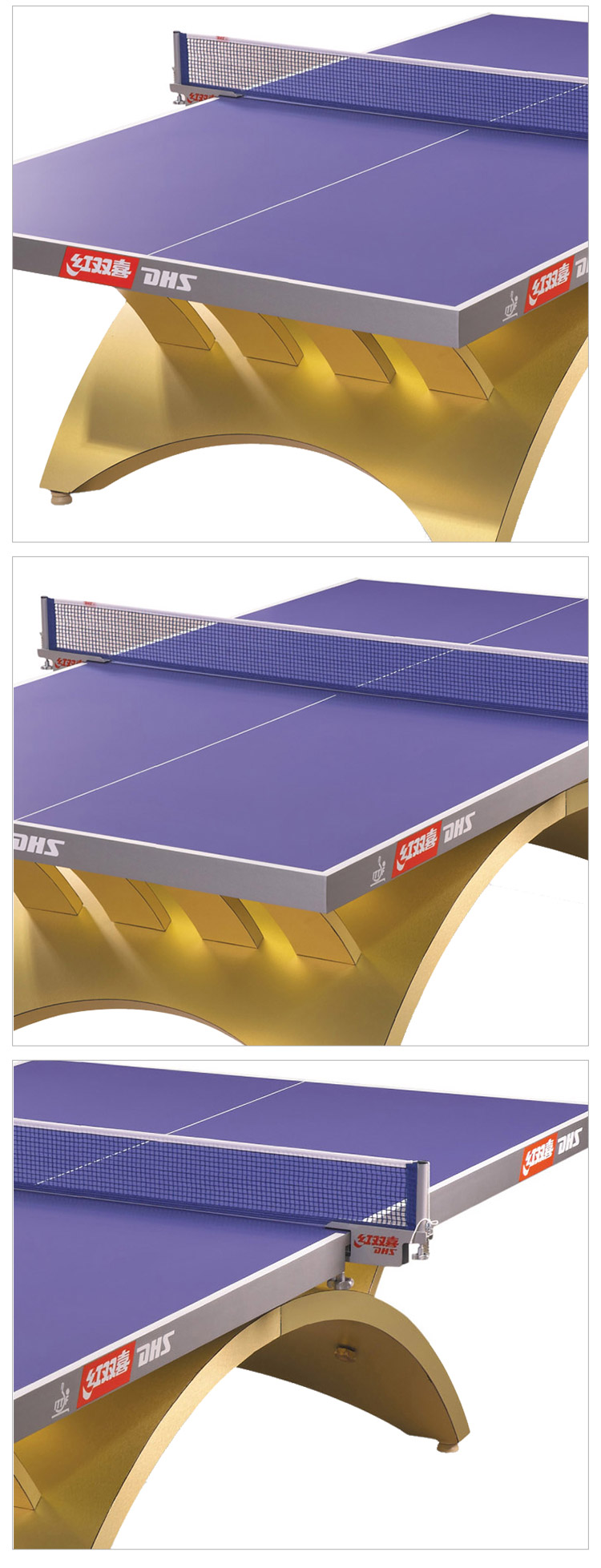 金彩虹乒乓球台_红双喜乒乓球桌_比赛专用乒乓球台-广西huatihui体育健身器材有限公司