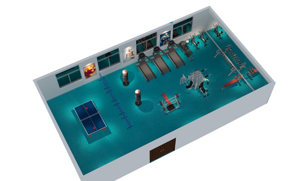 150平方健身房配置方案-广西huatihui体育健身器材有限公司 150平方健身房配置方案-广西huatihui体育健身器材有限公司