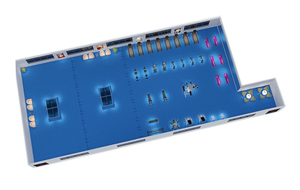 150平方健身房配置方案-广西huatihui体育健身器材有限公司 150平方健身房配置方案-广西huatihui体育健身器材有限公司