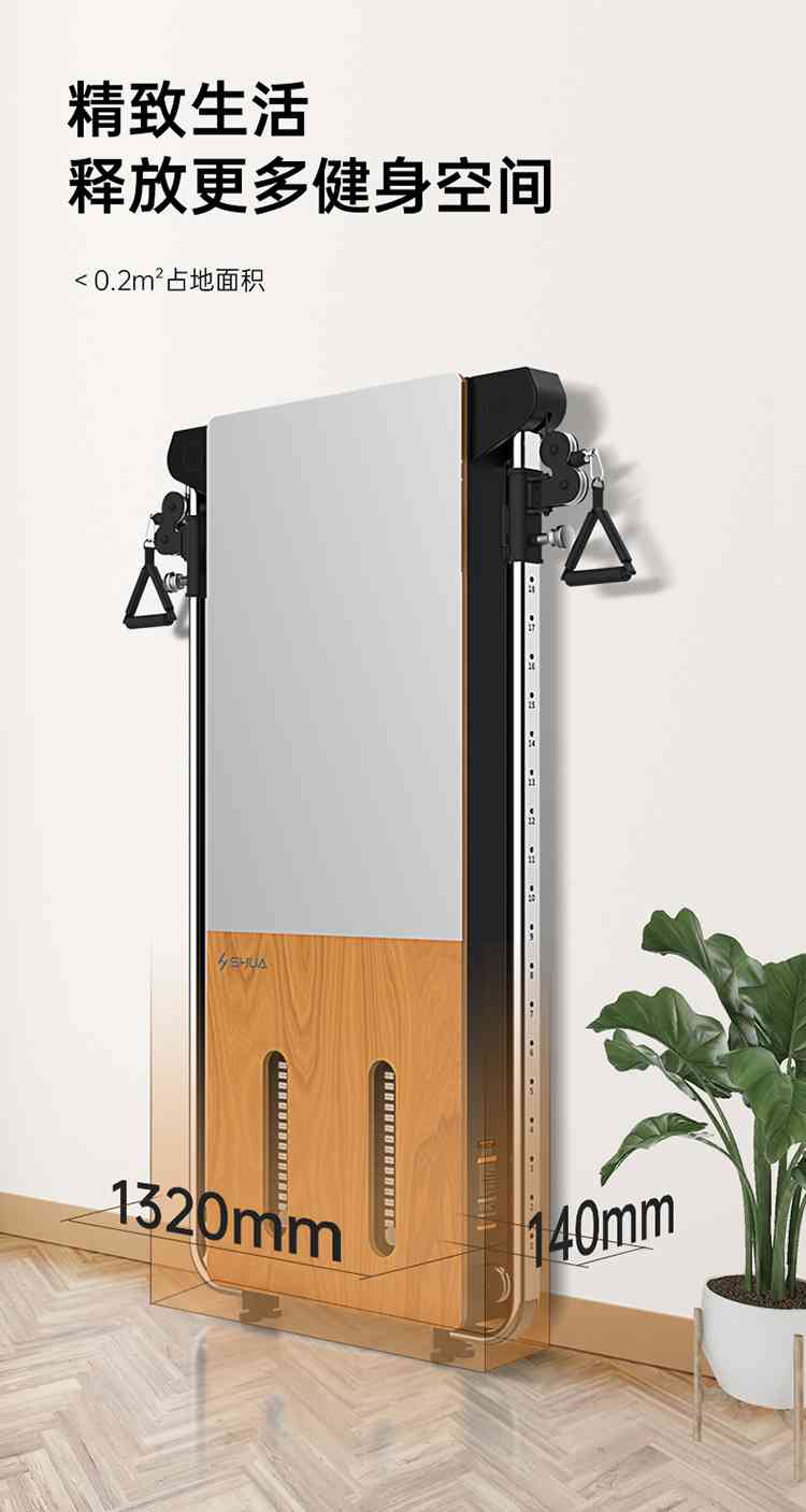 SH-G699 壁挂式拉绳训练器-广西huatihui体育健身器材有限公司