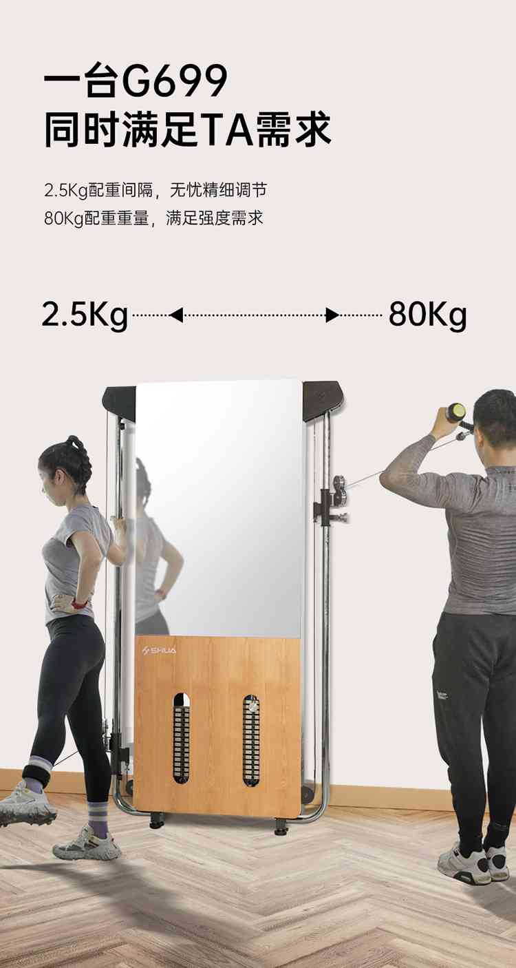 SH-G699 壁挂式拉绳训练器-广西huatihui体育健身器材有限公司